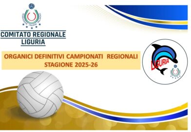 Organici definitivi campionati regionali 2025-26